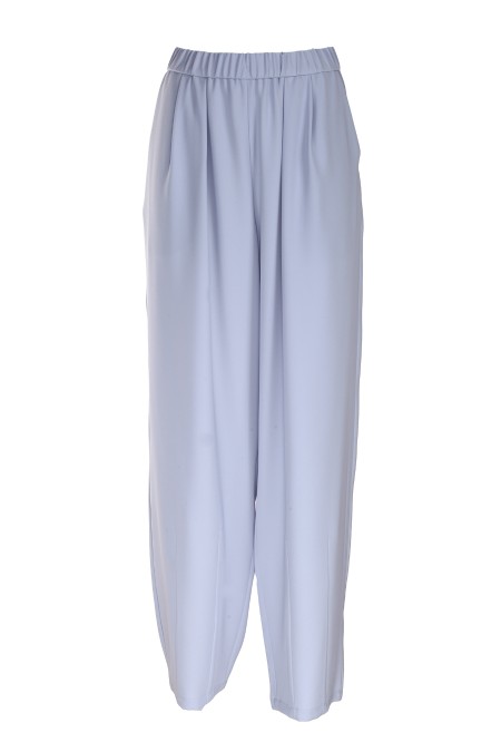 Shop EMPORIO ARMANI  Pantalone: Emporio Armani pantaloni a vita elastica in tecno cady.
Chiusura con zip invisibile sul fianco.
Tasche laterali.
Composizione 100% Poliestere.
Crêpe.
Tinta unita.
Tre tasche.
Fabbricato in Cina.. D4NP1H 2NWAZ-703